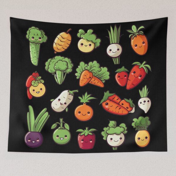 Artikelvorschau, Cute KawaiiMadness Kawaii Vegetables entworfen und verkauft von KawaiiMadness7.