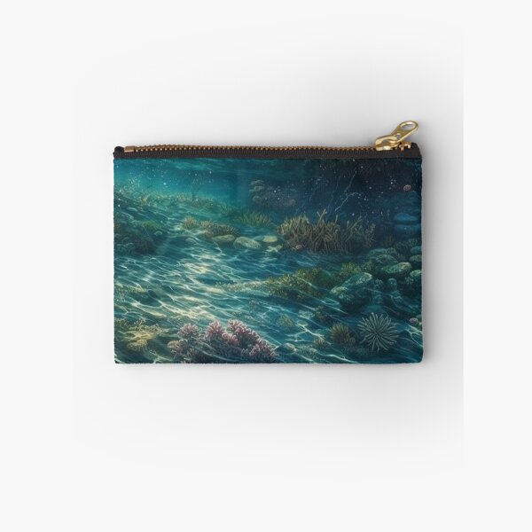 Item preview, Subaqueous Landscape with Refracted Light - Detailed and Realistic Underwater Scene designed and sold by stateofhuman.