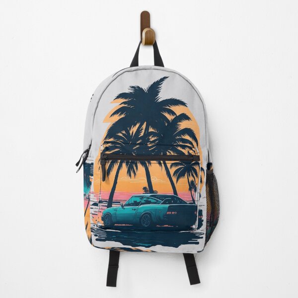 Item preview, Sunset at the Beach with the Classic Car designed and sold by feferreira.
