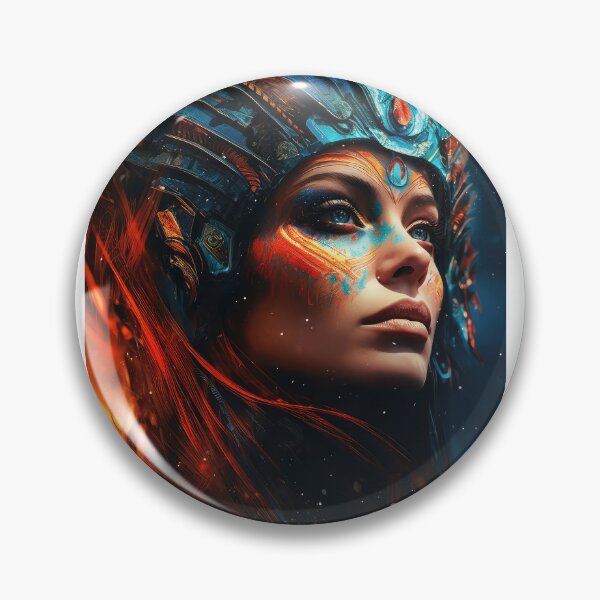 Item preview, Cyberpunk woman warrior designed and sold by Rosaliartbook.