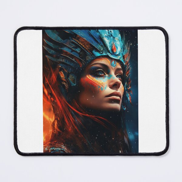 Item preview, Cyberpunk woman warrior designed and sold by Rosaliartbook.