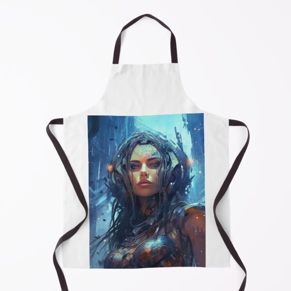 Item preview, Cyberpunk woman warrior designed and sold by Rosaliartbook.