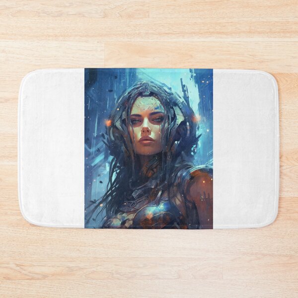 Item preview, Cyberpunk woman warrior designed and sold by Rosaliartbook.