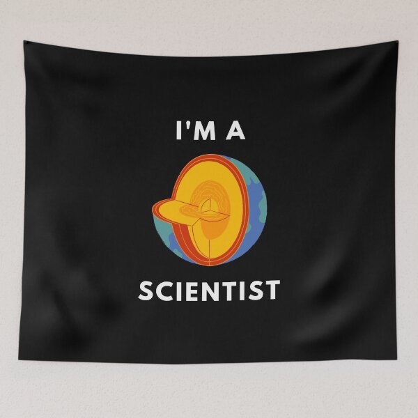 Item preview, I am a Scientist - Geoscientist Minimalist Design designed and sold by Chigurena.