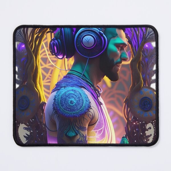 Item preview, "The Jungle Night DJ" designed and sold by Transelasticart.