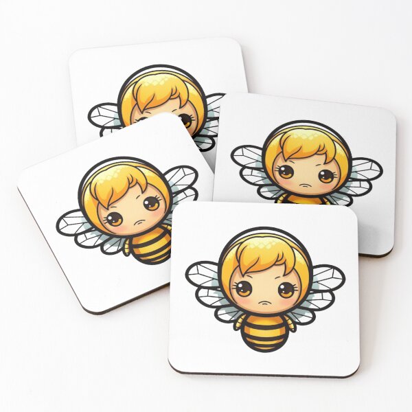 Item preview, Cute KawaiiMadness Kawaii Bee Girl designed and sold by KawaiiMadness7.