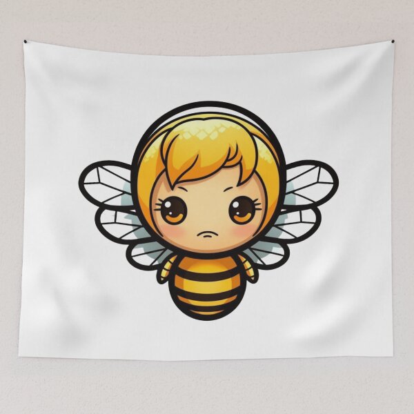 Item preview, Cute KawaiiMadness Kawaii Bee Girl designed and sold by KawaiiMadness7.