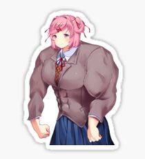 Buff Natsuki Sticker