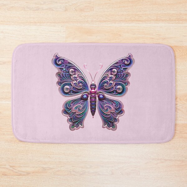 Item preview,  butterfly, colorful and silver butterfly, celtic colorful butterfly, celtic ornament, viking colorful butterfly designed and sold by PRYMULLART.
