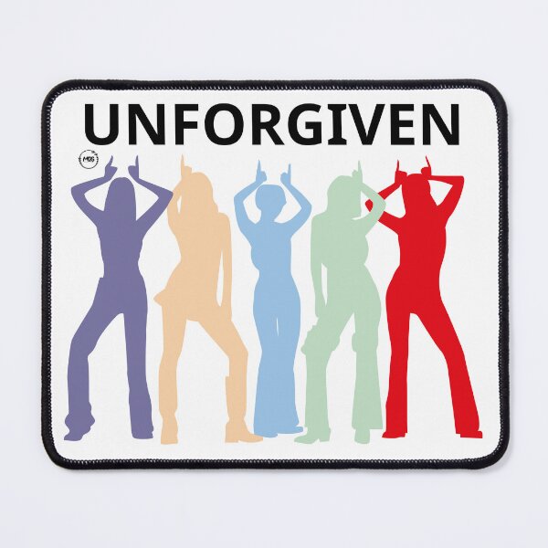 Item preview, design in silhouette of le sserafim in the unforgiven era designed and sold by mbs-desing.