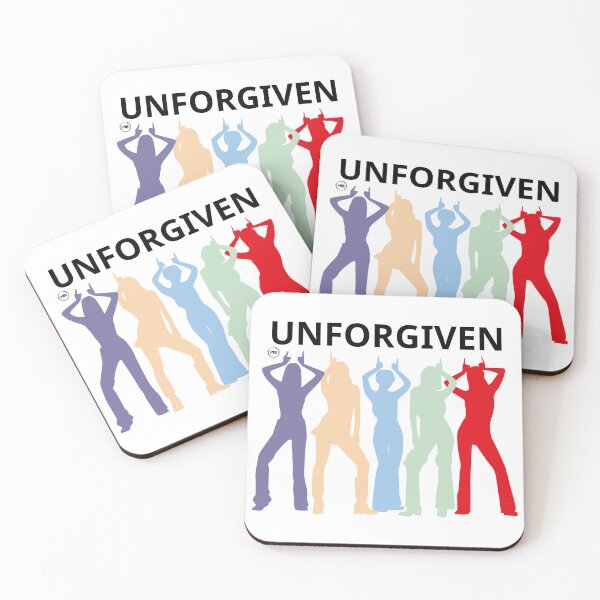 Item preview, design in silhouette of le sserafim in the unforgiven era designed and sold by mbs-desing.