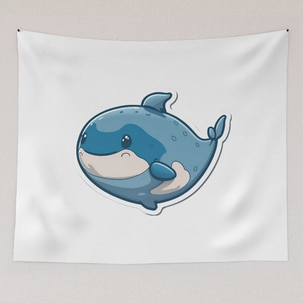 Item preview, Happy Whale designed and sold by SnapMood.