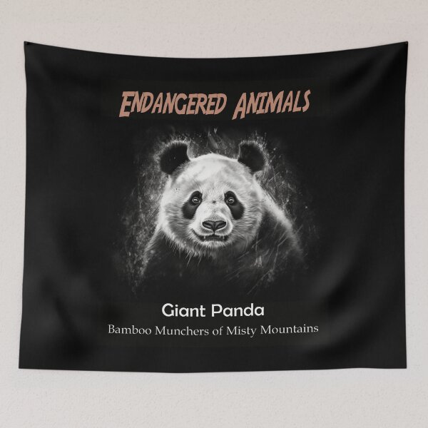 Item preview, Giant Panda: Bamboo Munchers of Misty Mountains designed and sold by JLCableStudio.