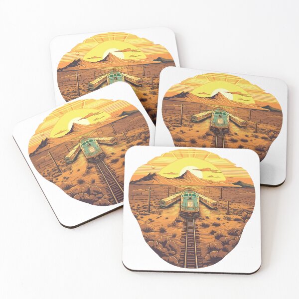 Item preview, Sunset Train Yard: Desert Railway Adventure designed and sold by SynthPrint.