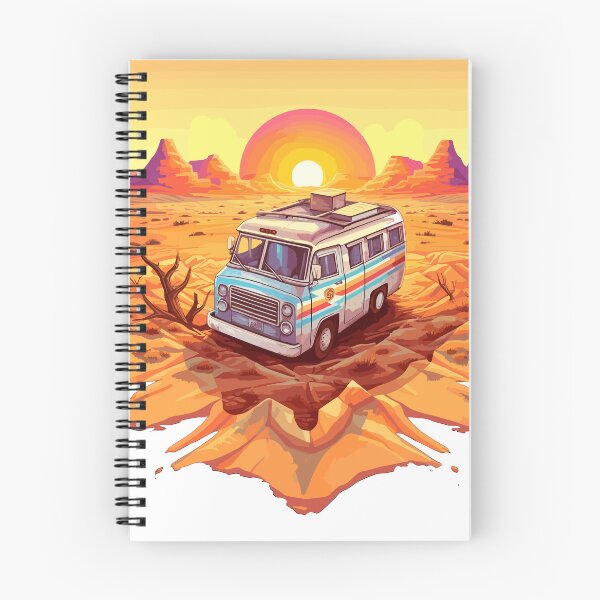 Item preview, Desert Sunset Retreat: Camper Van Serenity designed and sold by SynthPrint.