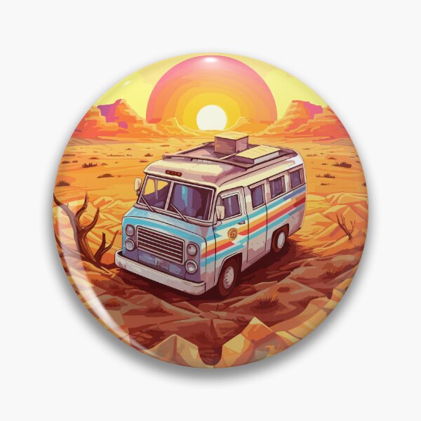 Item preview, Desert Sunset Retreat: Camper Van Serenity designed and sold by SynthPrint.