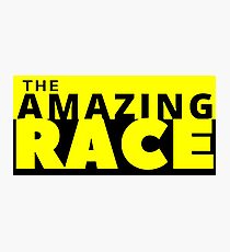 the amazing race Photographic Print
