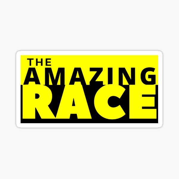 the amazing race Sticker