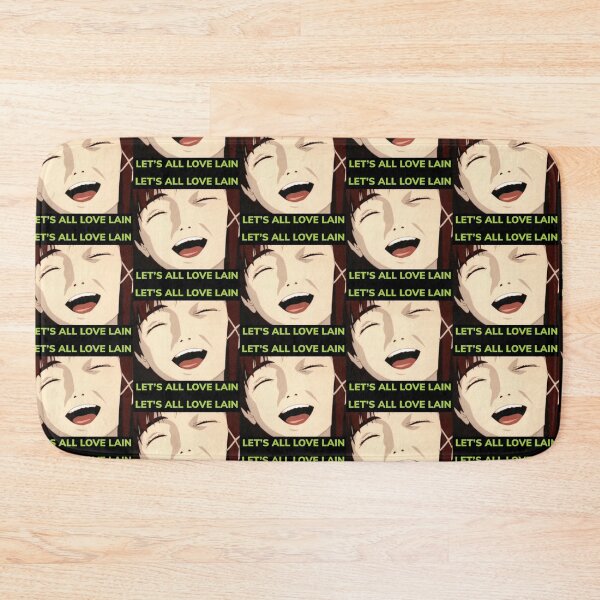 Item preview, LET’S ALL LOVE LAIN Design designed and sold by MerikuroCreates.