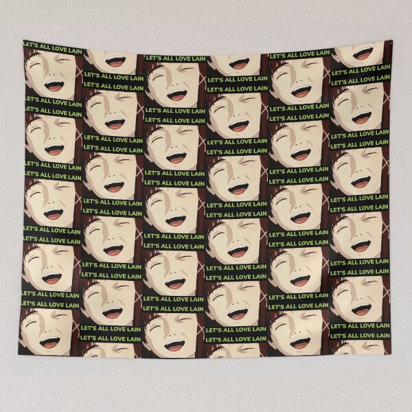 Item preview, LET’S ALL LOVE LAIN Design designed and sold by MKCreationss.