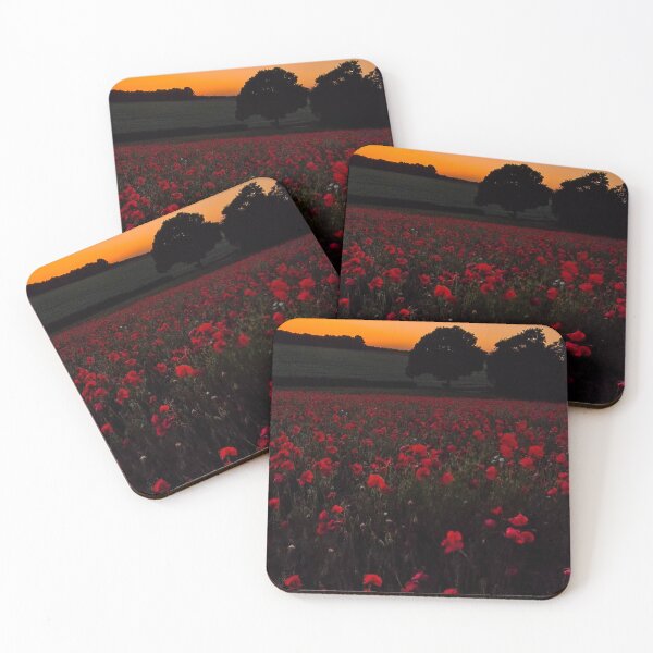Item preview, A Poppy Field at Sunset designed and sold by CPGStudios.