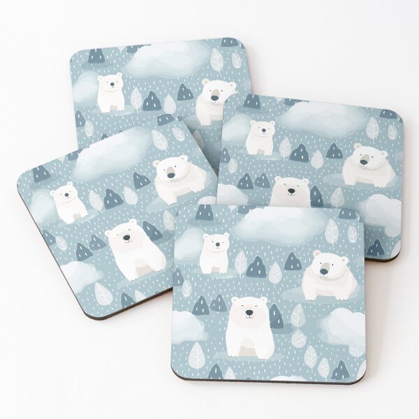 Item preview, Polar bear pattern designed and sold by enipra.