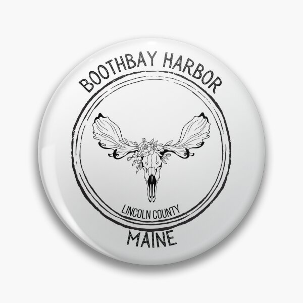 Item preview, Boothbay Harbor Maine Moose Skull designed and sold by Ashley Gagnon.