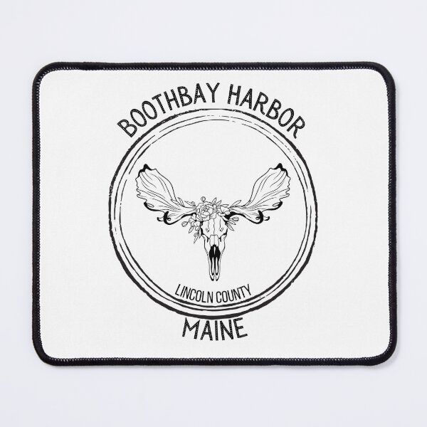 Item preview, Boothbay Harbor Maine Moose Skull designed and sold by Ashley Gagnon.