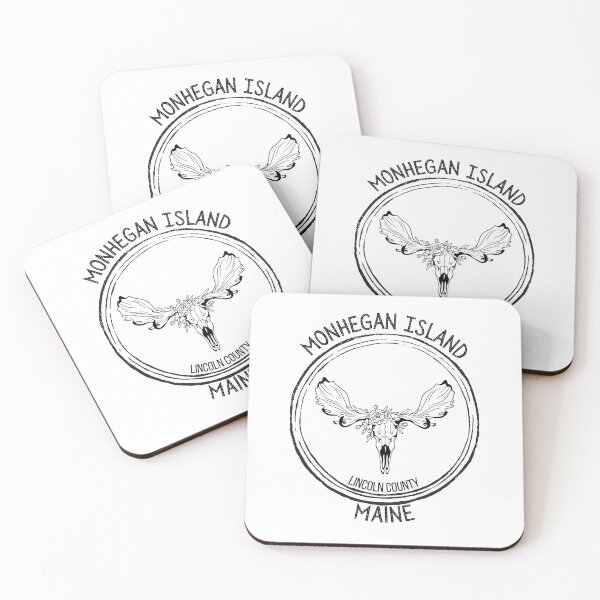 Item preview, Monhegan Island Maine Moose Skull designed and sold by Ashley Gagnon.