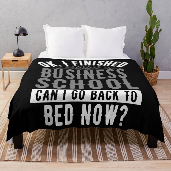 Item preview, I Finished Business School Can I Go Back to Bed?  designed and sold by eternallygifted.