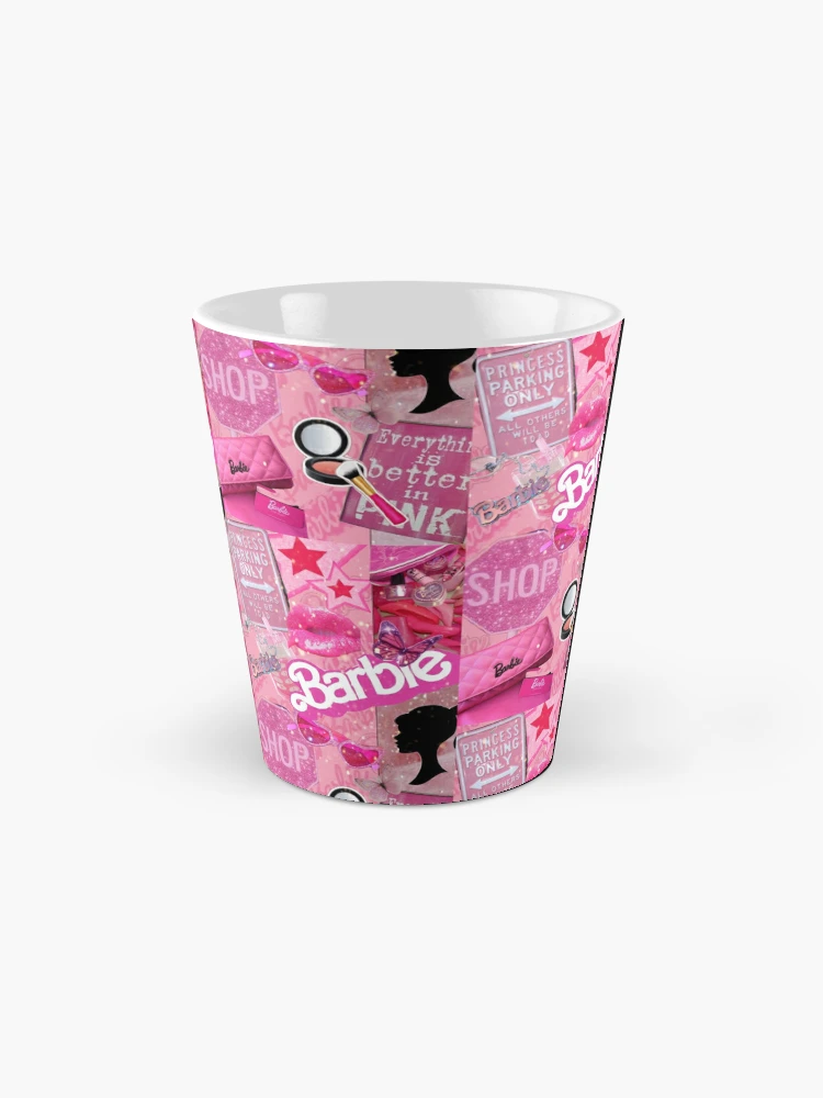 Barbie Baddie Y2K Aesthetic Pink Coffee Mug – Aesthetics Boutique