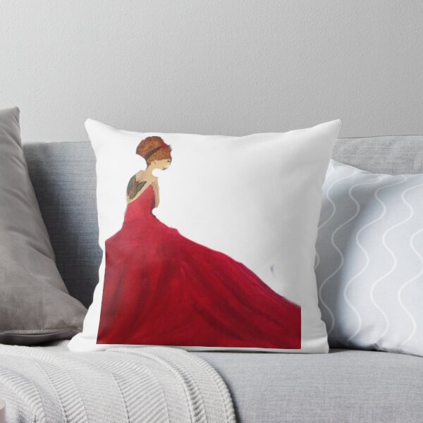 Item preview, Lady in red designed and sold by Bevhughesart.