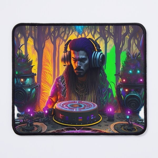 Item preview, "The Future Psychedelic Dubstep DJ" designed and sold by Transelasticart.
