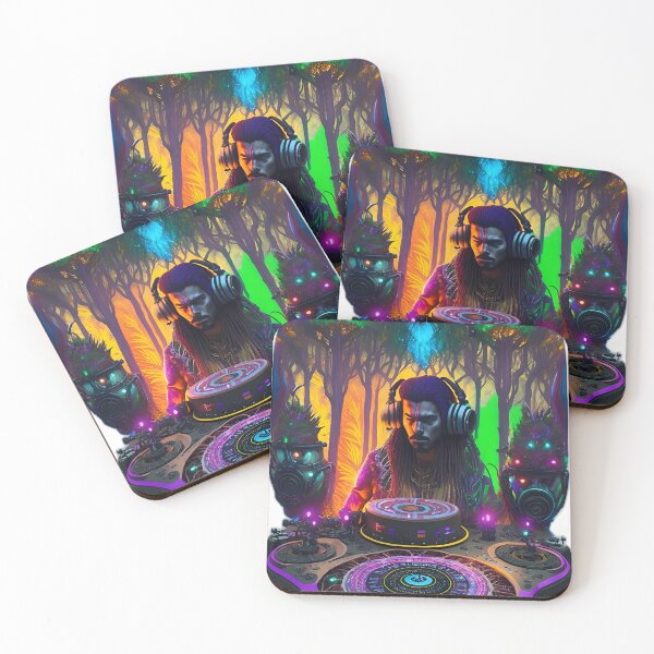 Item preview, "The Future Psychedelic Dubstep DJ" designed and sold by Transelasticart.