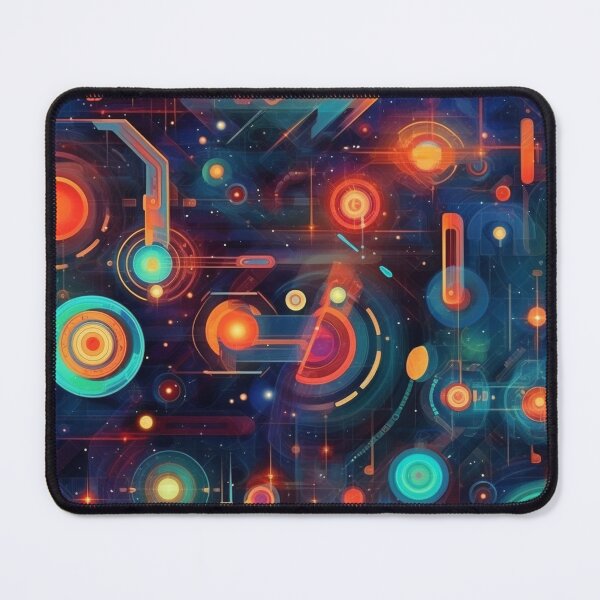 Item preview, Galactic Symmetry - Geometric Space Patterns designed and sold by AdventureCanvas.