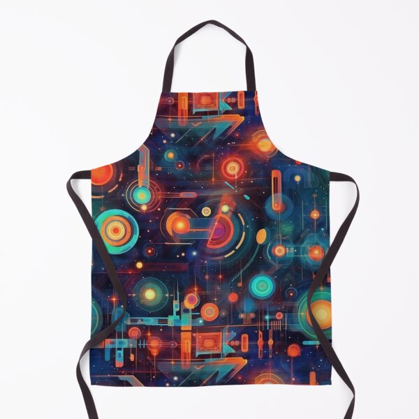 Item preview, Galactic Symmetry - Geometric Space Patterns designed and sold by AdventureCanvas.