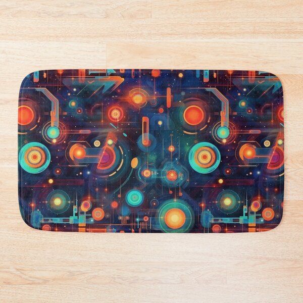 Item preview, Galactic Symmetry - Geometric Space Patterns designed and sold by AdventureCanvas.