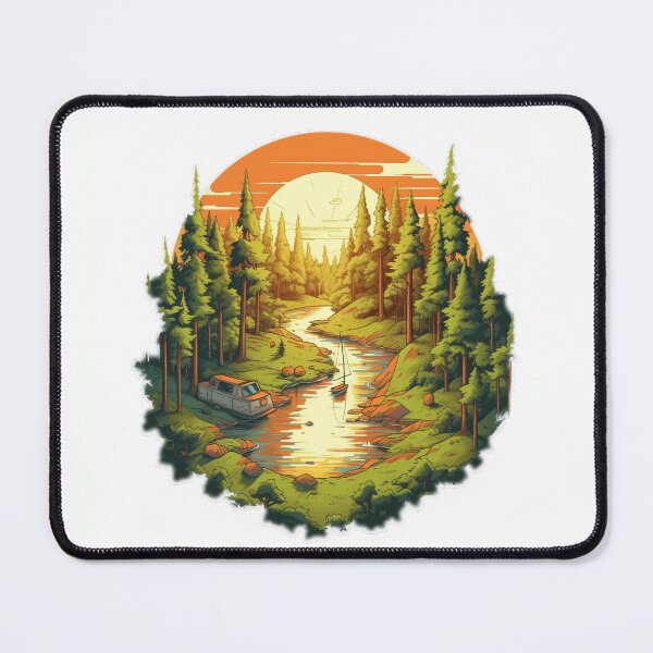 Item preview, Riverside Serenity: Low Poly Mobile Home Retreat designed and sold by SynthPrint.