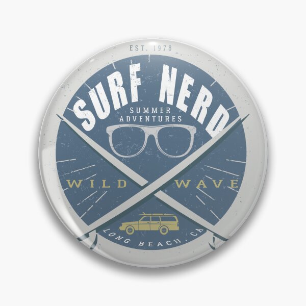 Item preview, Beach- Surf Nerd, Wild Wave designed and sold by ArtDoor54.