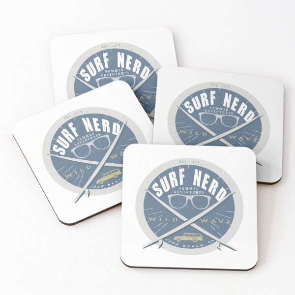Item preview, Beach- Surf Nerd, Wild Wave designed and sold by ArtDoor54.