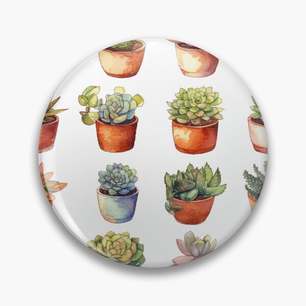 Item preview, Succulent Watercolour painting designed and sold by Janky-Puppet.