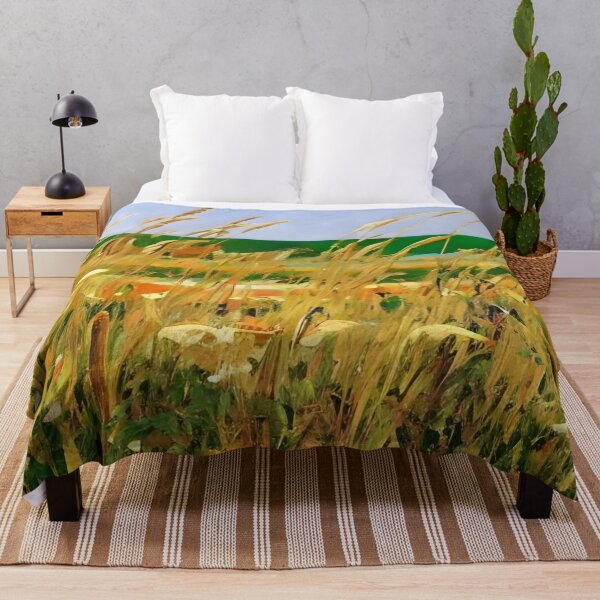 Item preview, Wheat in Gentle Breeze  designed and sold by Dana Roper.