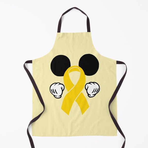 Item preview, Mouse Ears Awareness Ribbon (Yellow) designed and sold by CaitlynConnor.
