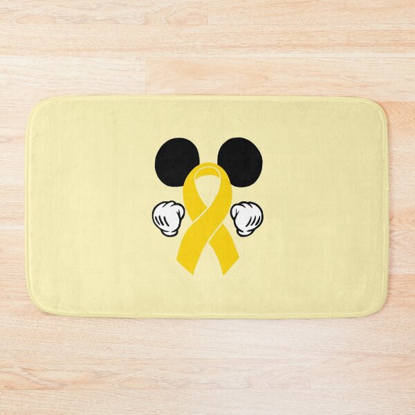 Item preview, Mouse Ears Awareness Ribbon (Yellow) designed and sold by CaitlynConnor.