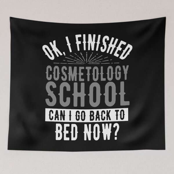 Item preview, I Finished Cosmetology School Can I Go Back to Bed?  designed and sold by eternallygifted.
