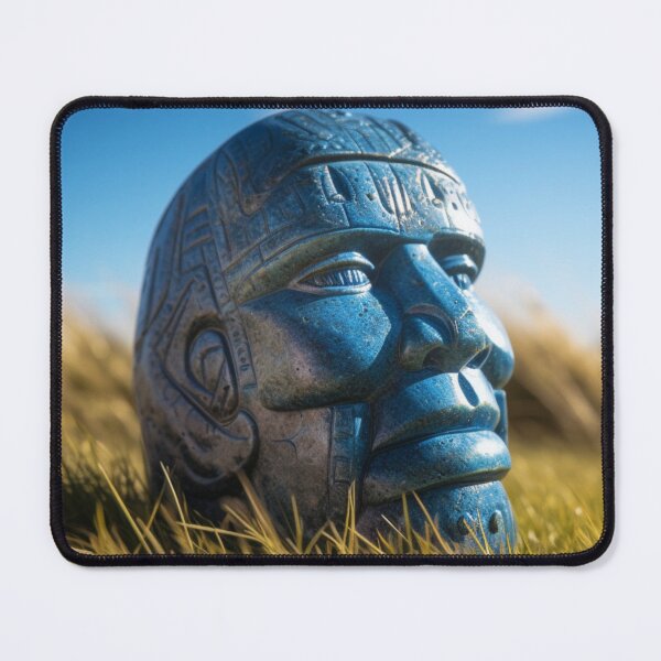 Item preview, Olmec head designed and sold by Tribeshop.