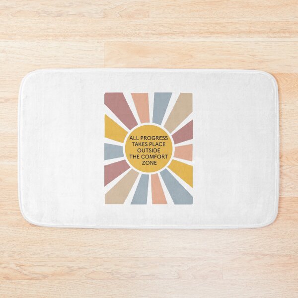 Item preview, All progress takes place outside the comfort zone designed and sold by Karisdesignss.