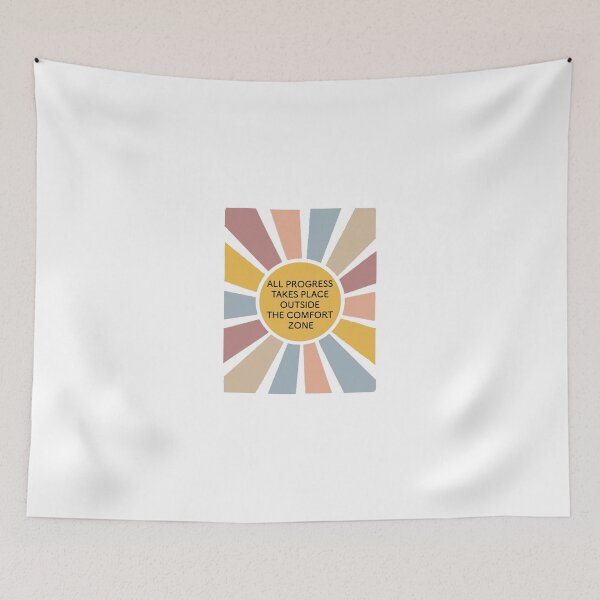 Item preview, All progress takes place outside the comfort zone designed and sold by Karisdesignss.