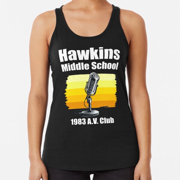Item preview, Stranger things Hawkins Middle School Netflix designed and sold by karamram.