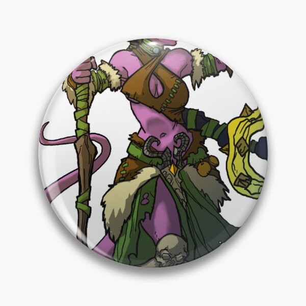 Item preview, Druida infernal - F designed and sold by HackSlashMinis.